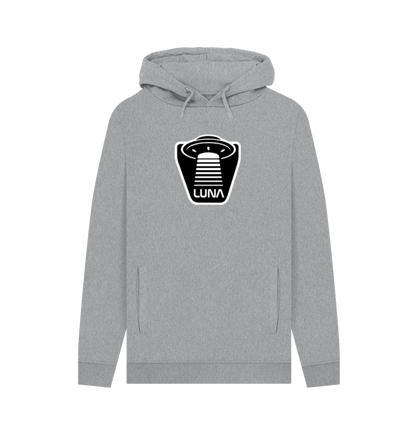 Light Heather Mens UFO Beam Hoodie