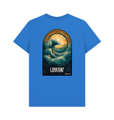 Bright Blue Printed T-shirt
