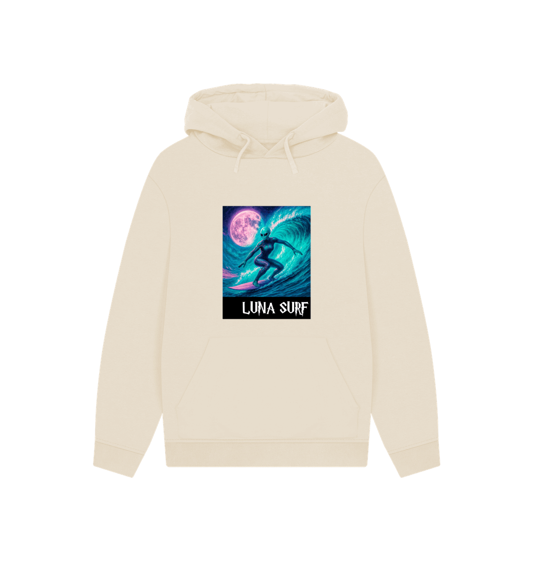 Oat Printed Hoody Front