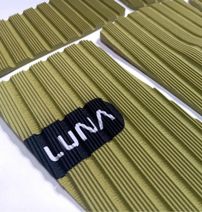 Xplor 5 Piece - Eco Surfboard Traction Pad - Green