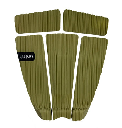 Xplor 5 Piece - Eco Surfboard Traction Pad - Green