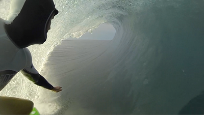 Surf long sleeve rash guard
Ian Battrick in Indonesia