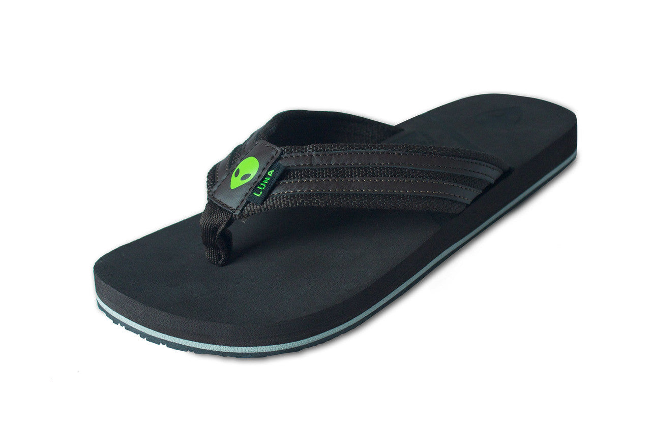 Luna surf alien flip flops