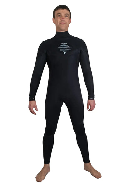 Stealth Core-X 3/3 Arc Zip Mens Black Wetsuit Yamamoto