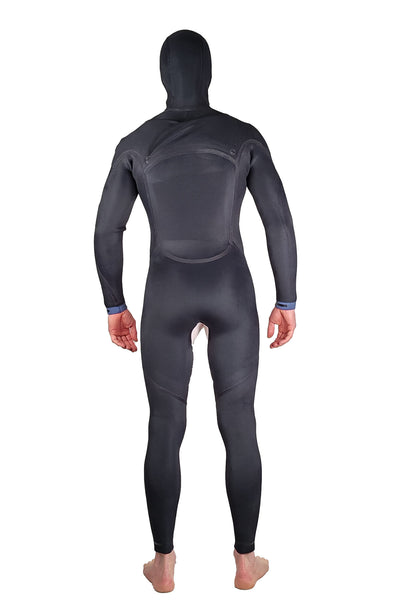 Core-X 4/4 Hooded Arc Zip Mens Wetsuit Yamamoto