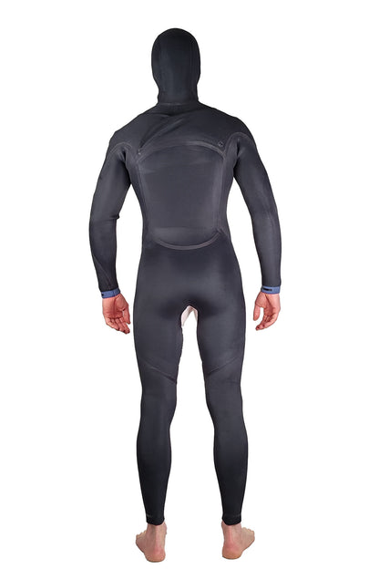 Core-X 4/4 Hooded Arc Zip Mens Wetsuit Yamamoto