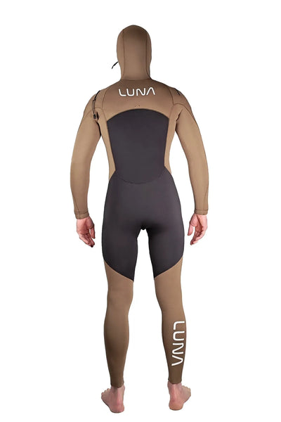 mens 6.4mm wetsuit back 