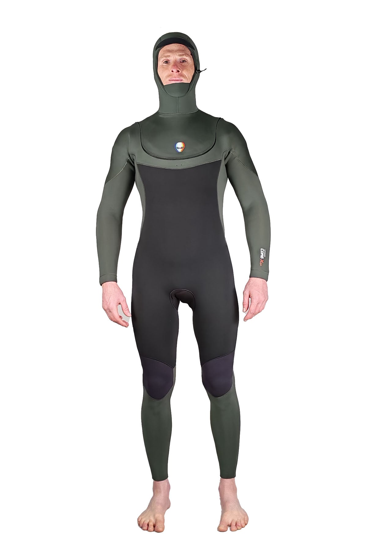 Core-X 5/4 Hooded Arc Zip Mens Wetsuit Yamamoto