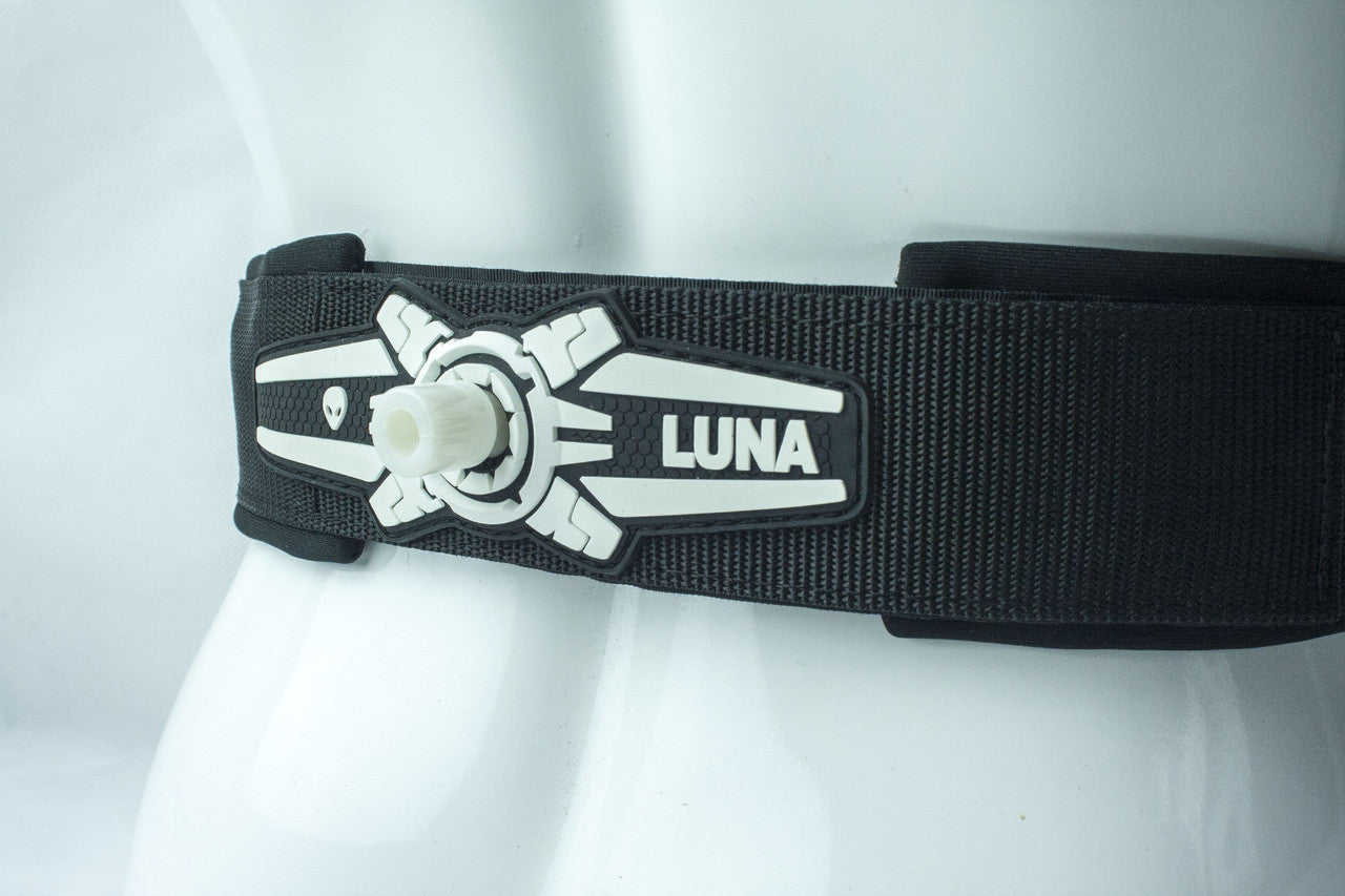 Attach our 10ft coiled leash to the SUP Belt connector.