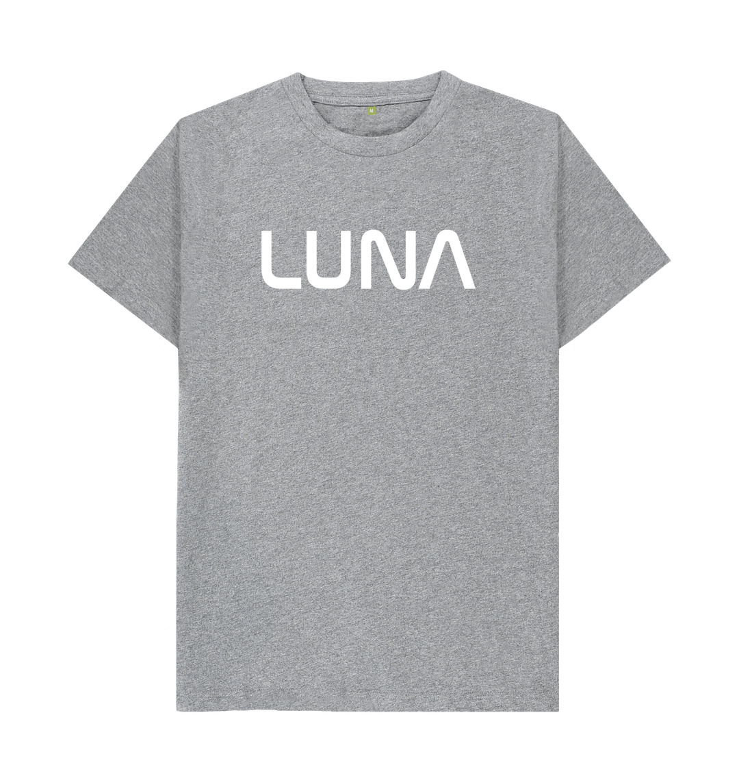 Athletic Grey Mens Astro Tee White