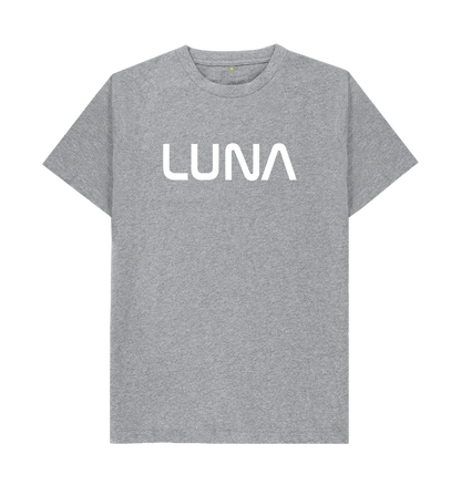 Athletic Grey Mens Astro Tee White