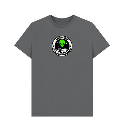 Slate Grey Printed T-shirt