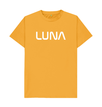 Mustard Mens Astro Tee White