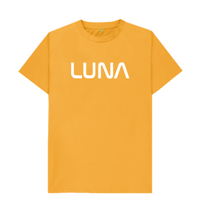 Mustard Mens Astro Tee White