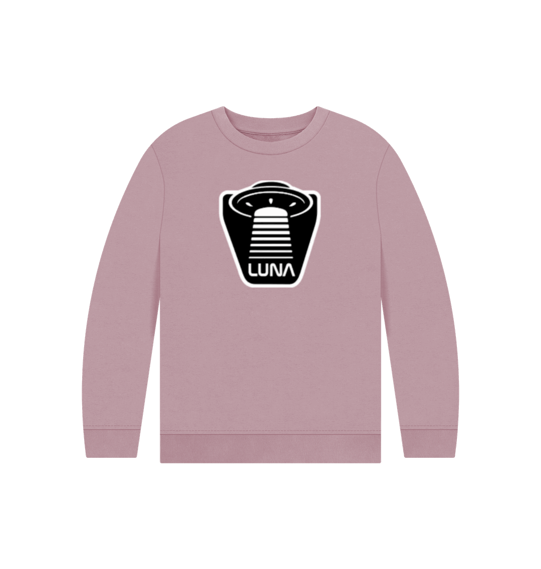 Mauve Kids 'UFO BEAMED' Sweater