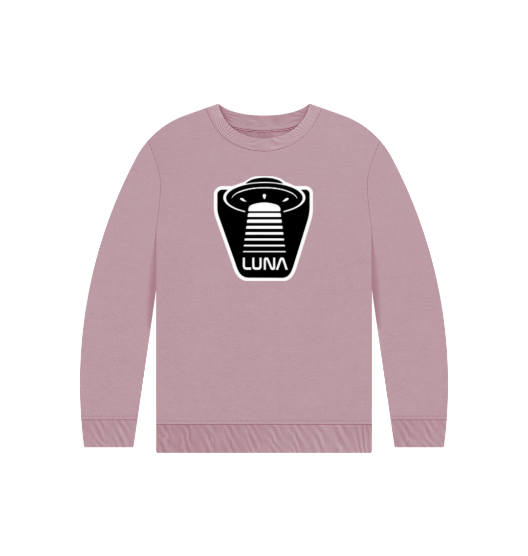 Mauve Kids 'UFO BEAMED' Sweater