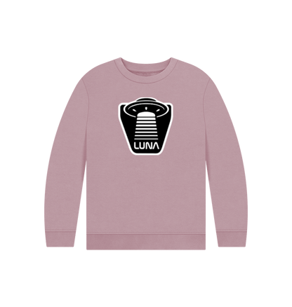 Mauve Kids 'UFO BEAMED' Sweater