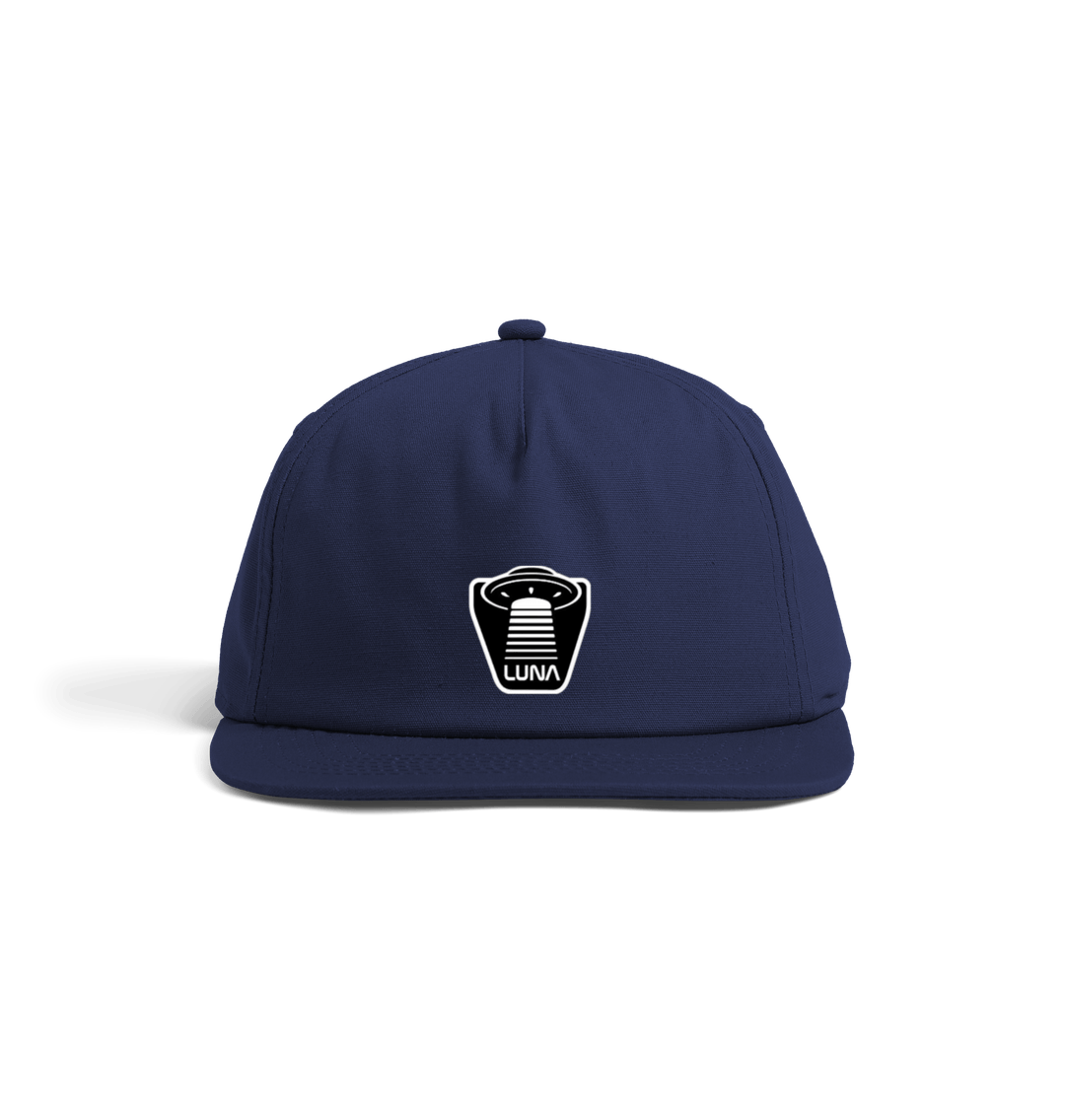 Oxford Navy Luna BEAMED 5 Panel Cap