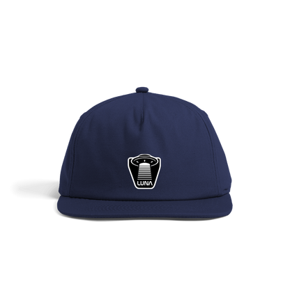 Oxford Navy Luna BEAMED 5 Panel Cap