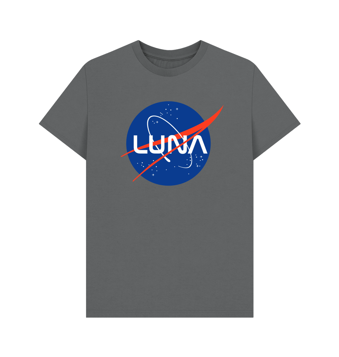 Slate Grey Printed T-shirt