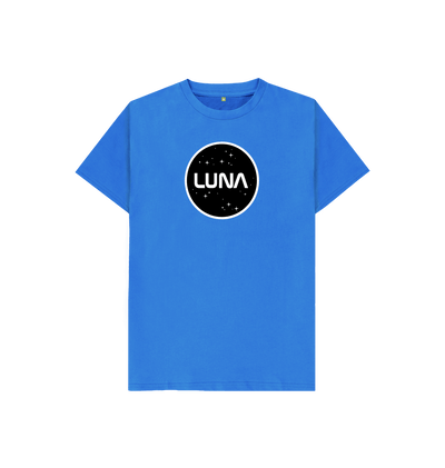 Bright Blue Kids Luna Constellation Tee