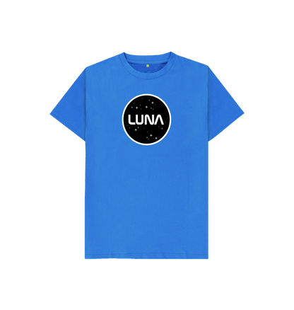 Bright Blue Kids Luna Constellation Tee