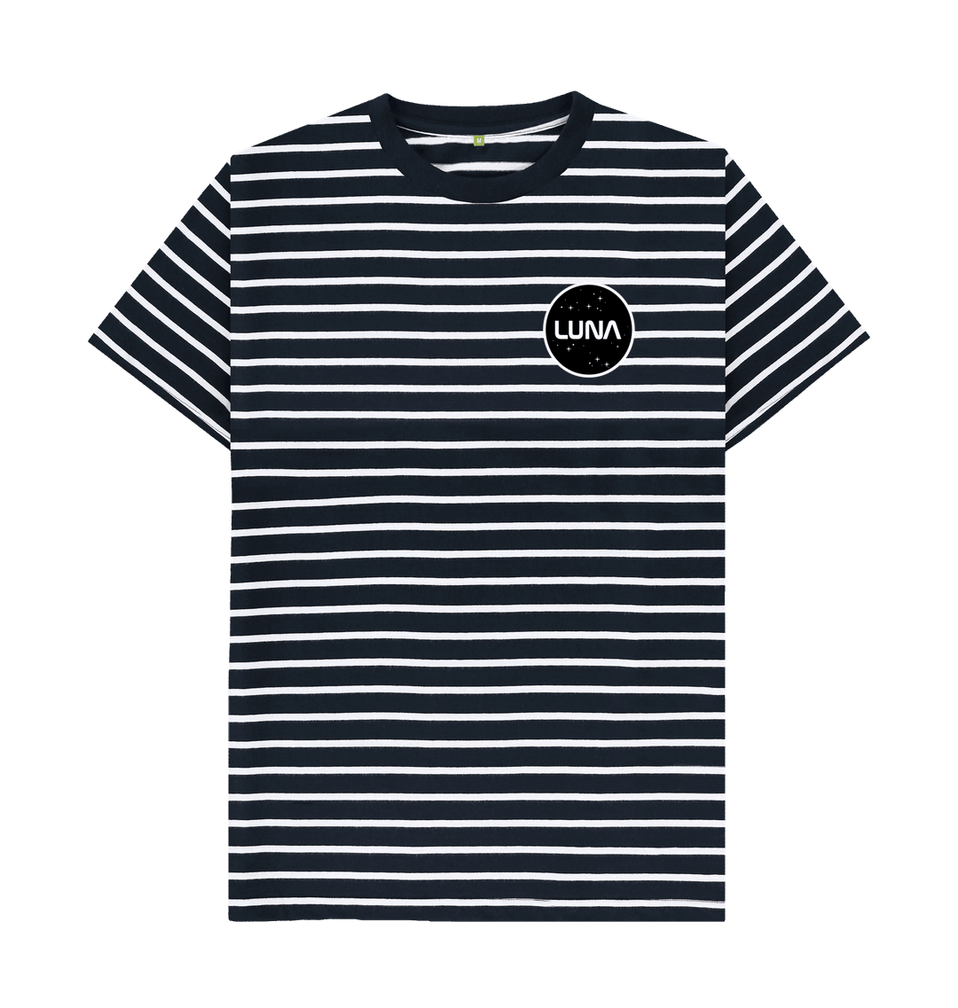 White Stripes Printed Premium T-Shirt