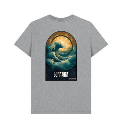 Athletic Grey Printed T-shirt