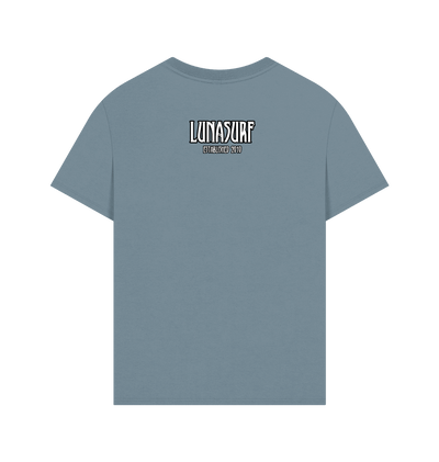Stone Blue Printed T-shirt