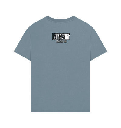 Stone Blue Printed T-shirt