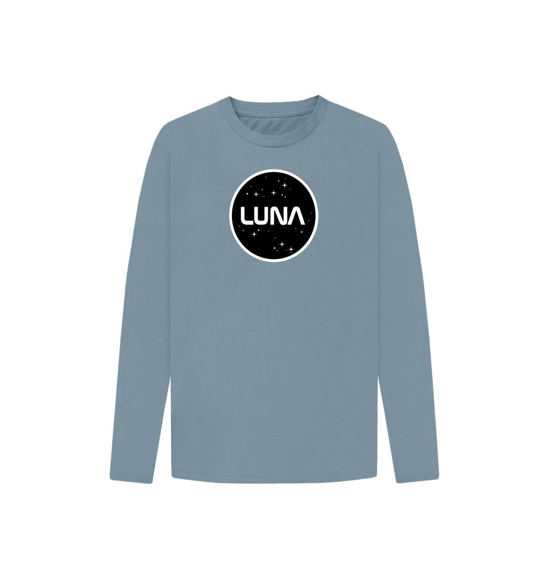 Stone Blue Kids Luna Constellation Long Sleeve Tee