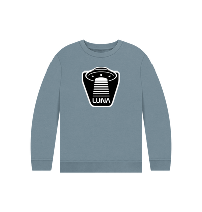 Stone Blue Kids 'UFO BEAMED' Sweater
