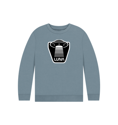 Stone Blue Kids 'UFO BEAMED' Sweater