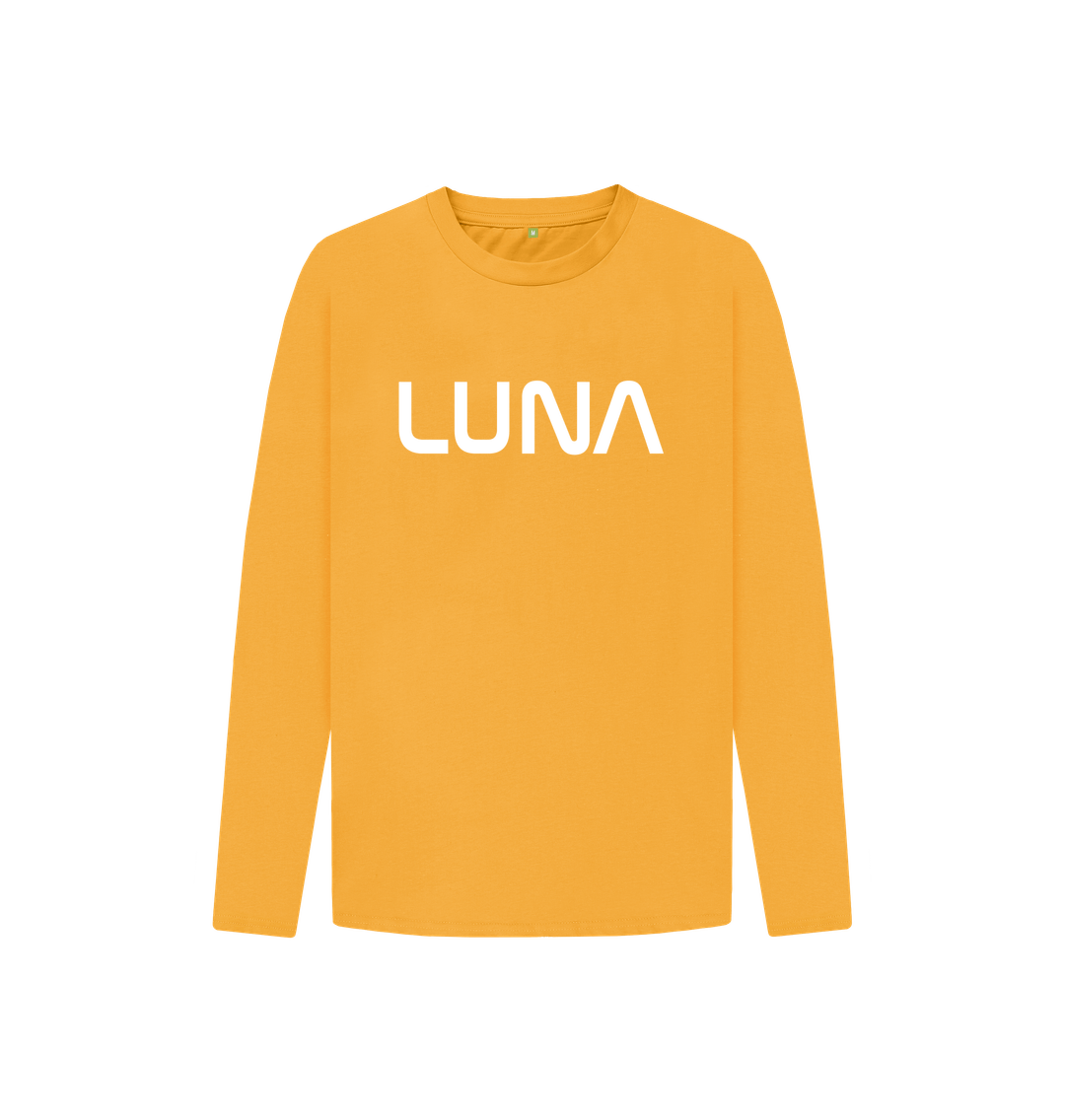 Mustard Kids Astro Logo Long Sleeve Tee