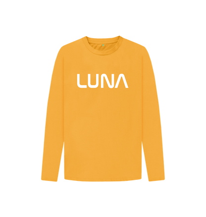 Mustard Kids Astro Logo Long Sleeve Tee