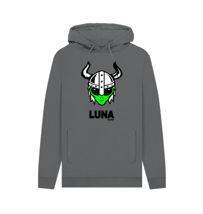 Slate Grey Mens Viking Hoodie