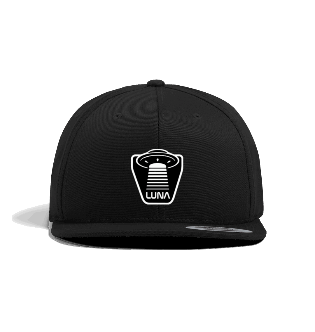 Black Luna BEAMED Snapback Cap