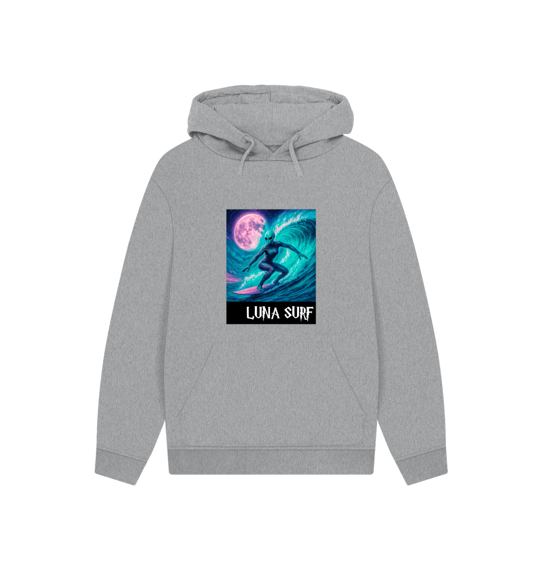 Athletic Grey Printed Hoody Front