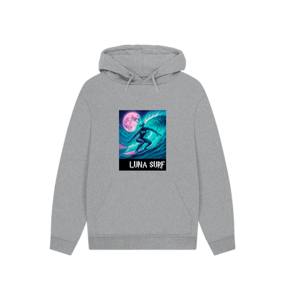 Athletic Grey Printed Hoody Front