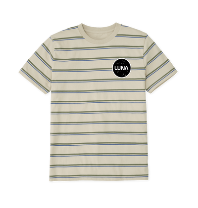 Oat & Solent Stripes Printed Premium T-Shirt