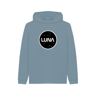 Stone Blue Kids Luna Constellation Hoodie