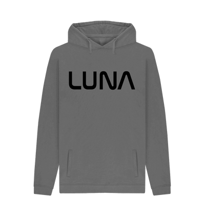 Slate Grey Mens Astro Hoodie