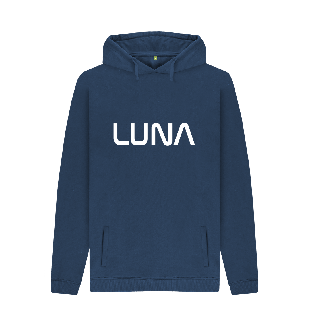 Navy Mens Astro Hoodie Dark