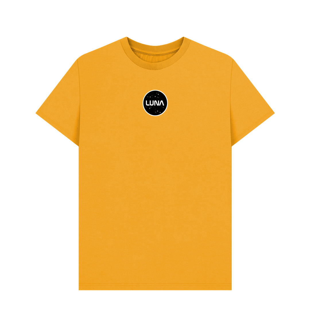 Mustard Mens 'LUNA CONSTELLATION' Tee | Large Back Print