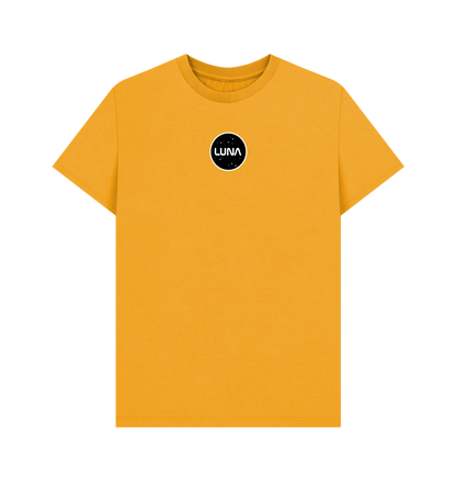 Mustard Mens 'LUNA CONSTELLATION' Tee | Large Back Print