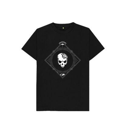 Black Kids Beamed Alien Tee