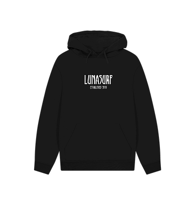 Black Printed Hoody