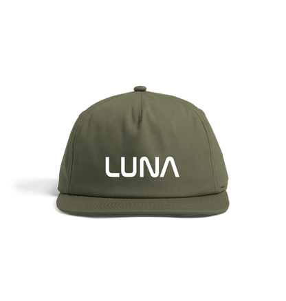 Olive Green Luna ASTRO 5 Panel Cap