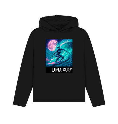 Black Recycled Hoody Front