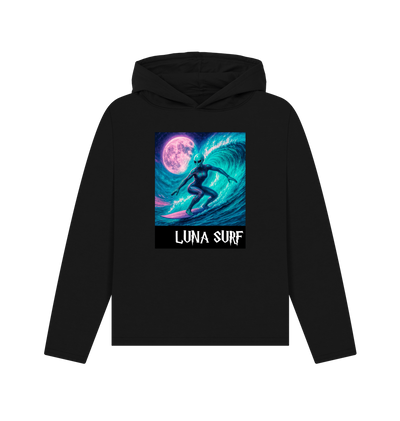 Black Recycled Hoody Front